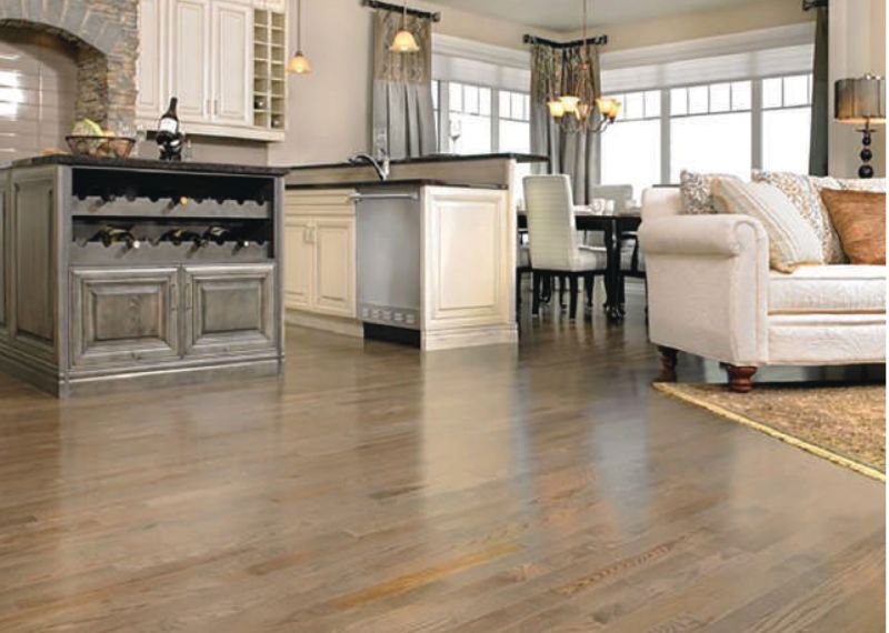 OAK CHARCOAL Laminated Wood Flooring