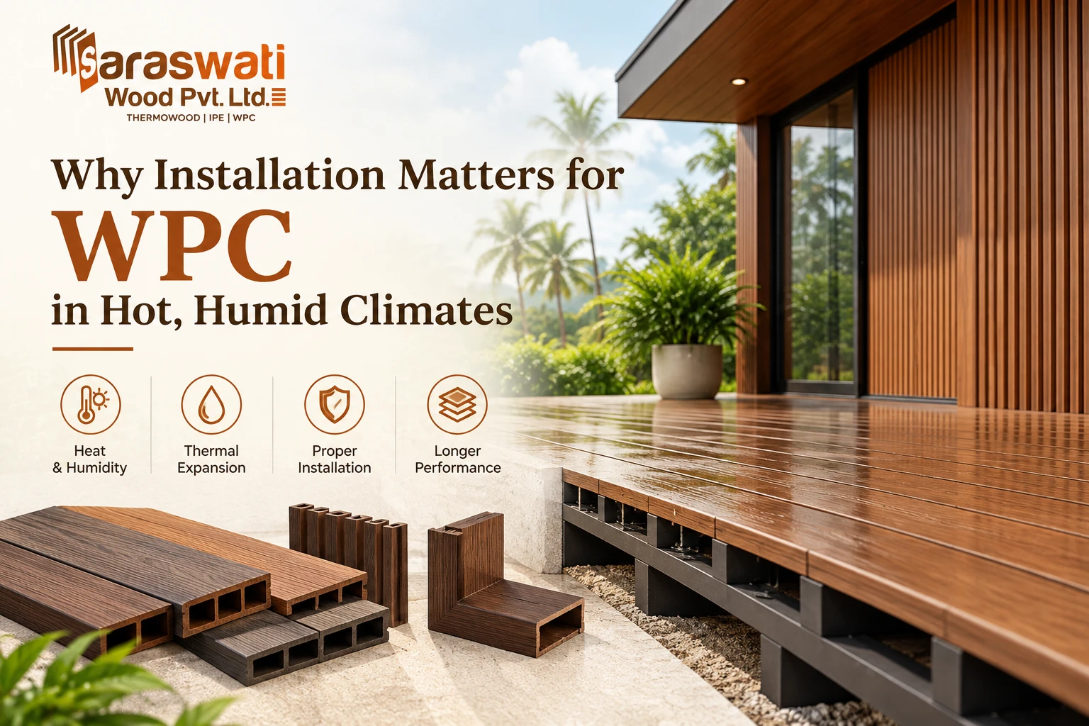 Why WPC Installation Matters In Hot, Humid Climates