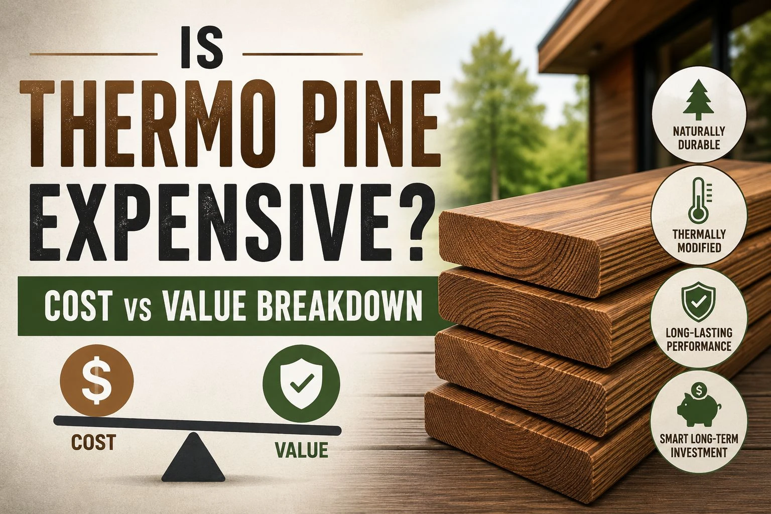 Is Thermo Pine Expensive? Cost Vs Value Breakdown
