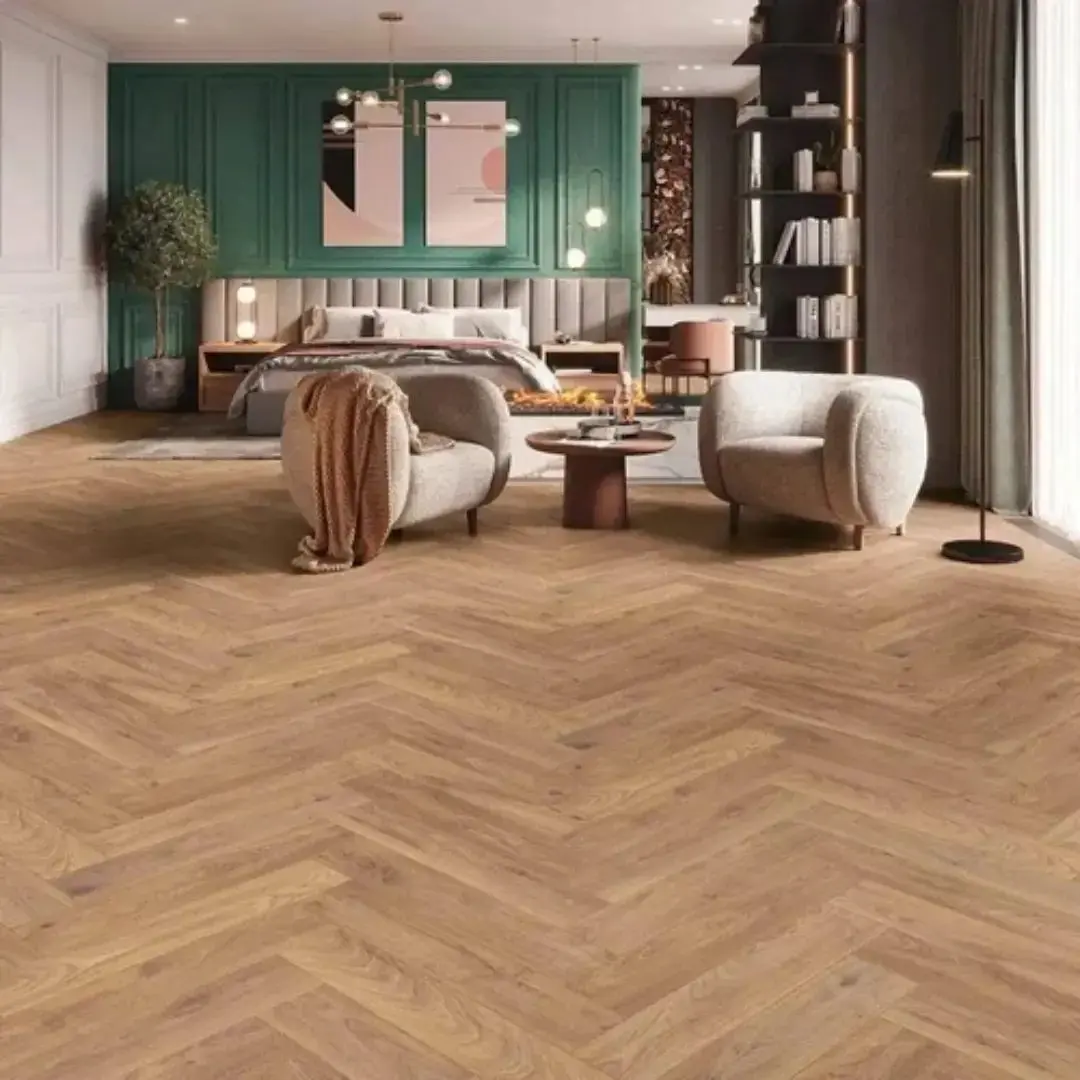Herringbone Wooden Flooring