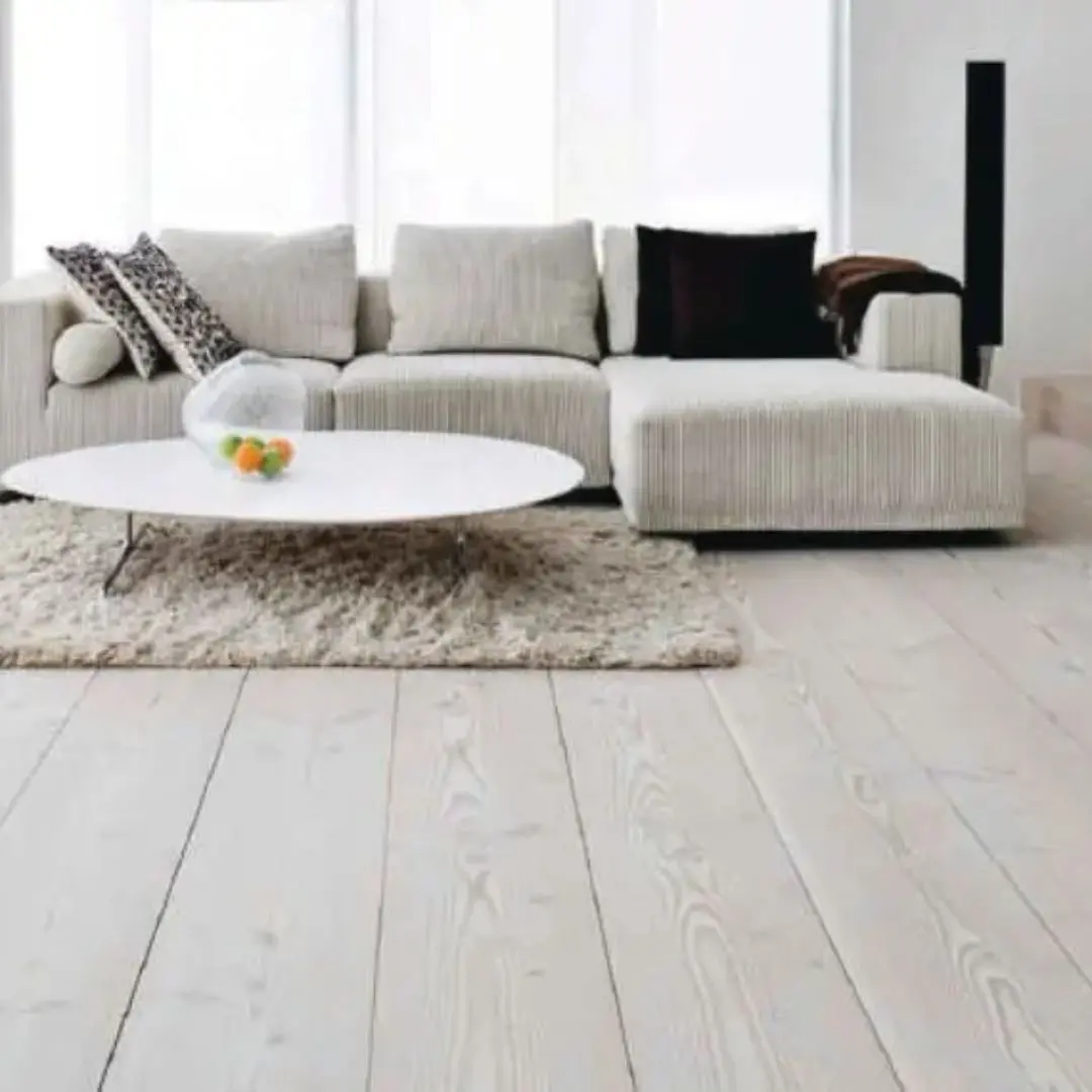 OAK WHITE SAND Laminated Wood Flooring